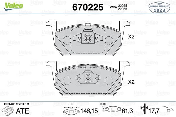 On Fren Balatası Golf Iv 97> Bora 98> Polo V 09> Polo Iv 01> Jetta Iv 10> Beetle 11> Up 11> Lt28-35